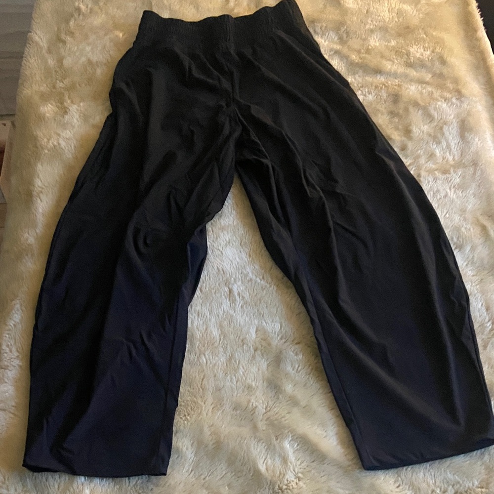 Black Wide-Leg Pants